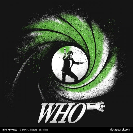 James Bond/Doctor Who-inspired design 