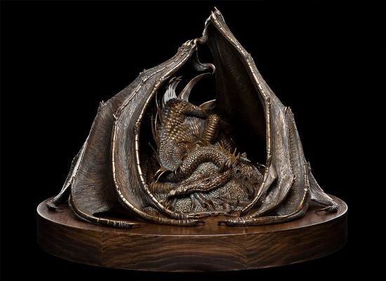 Bronze Smaug Sculpture