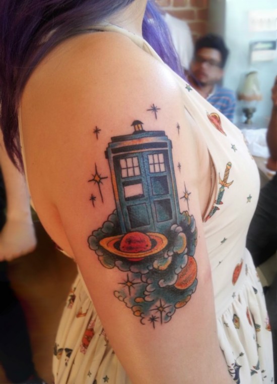 Gorgeous Doctor Who Tattoo