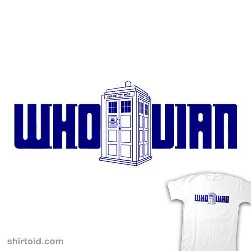 Whovian t-shirt