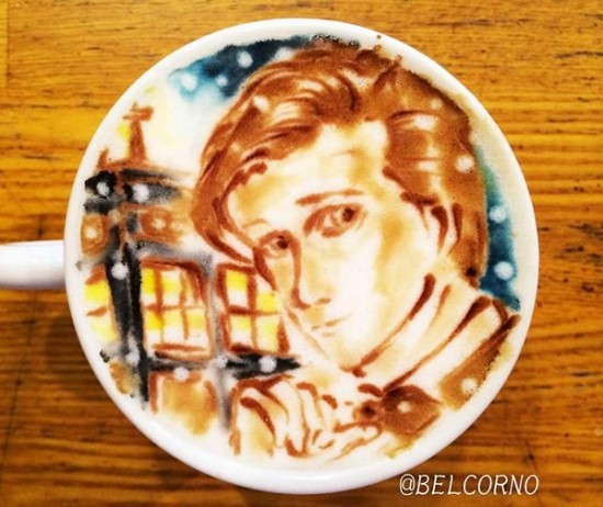 Beautiful Eleventh Doctor Latte