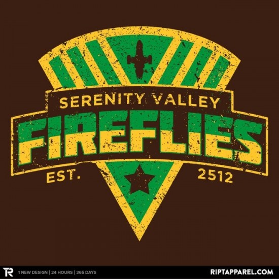 Serenity Valley Fireflies t-shirt