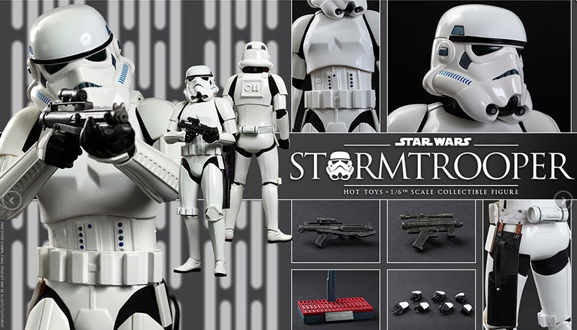 Hot Toys Star Wars Stormtrooper Sixth Scale Figure