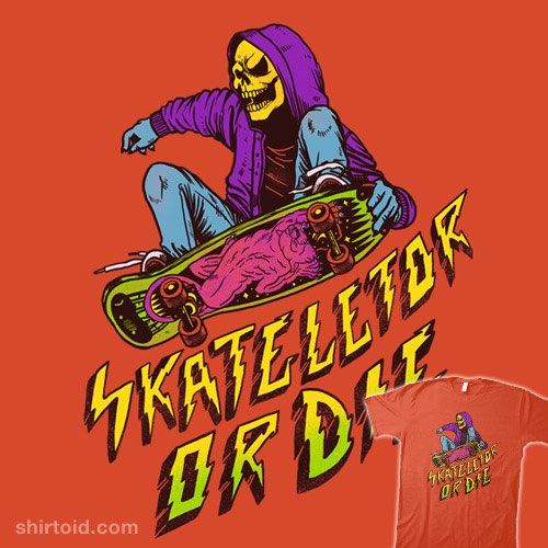 Skateletor or Die t-shirt