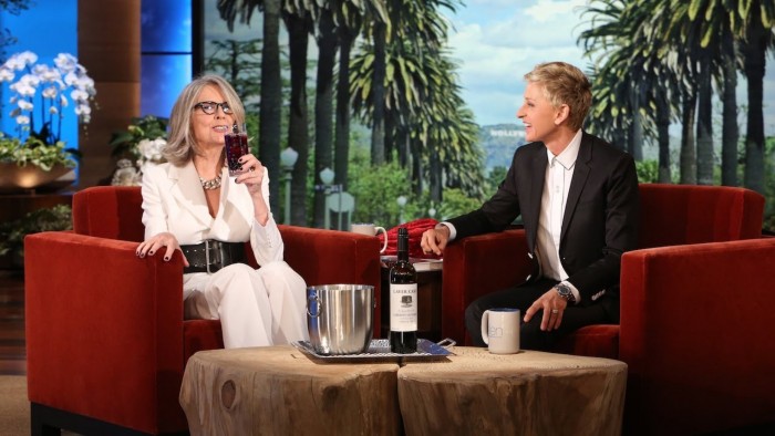 Diane Keaton on ellen