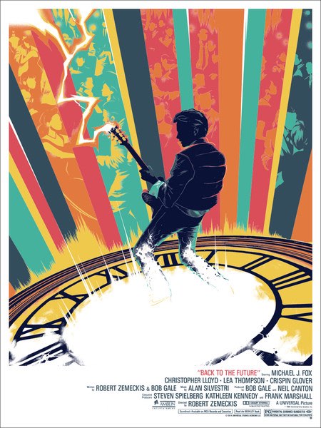 Back to the Future Matt Taylor poster