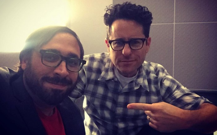 Peter Sciretta and JJ abrams