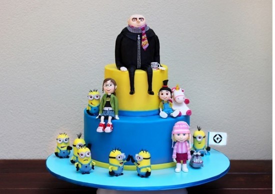 Despicable Me Cake 