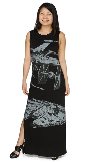 Star Wars Ships Maxi Dress