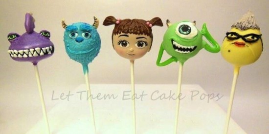 Monsters, Inc. Cake Pops