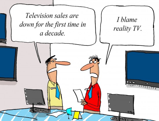 Comic: The Real Reason TV Sales Are Declining