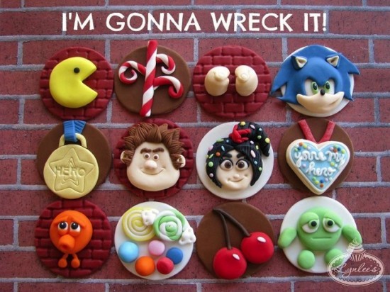 Wreck-It Ralph Cupcake Toppers