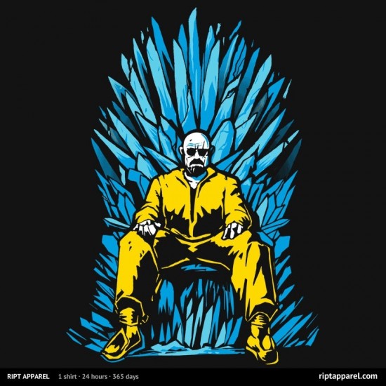 Breaking Bad/Game of Thrones-inspired design "Game of Chemistry"