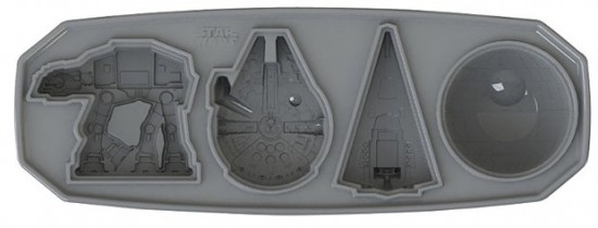 Star Wars Ships Ice Cube Tray