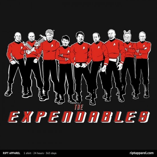 Star Trek/Expendables-inspired design "The Trexpendables"