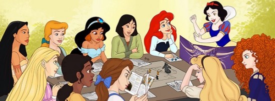 Disney Princesses Love To Play Dungeons And Dragons