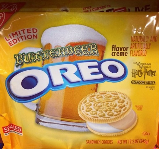 Butterbeer flavored Oreos