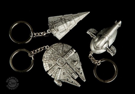 Star Wars Ship Replica Keychains