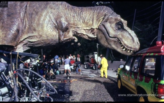 Jurassic Park animatronic