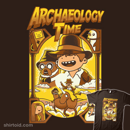 Archaeology Time t-shirt