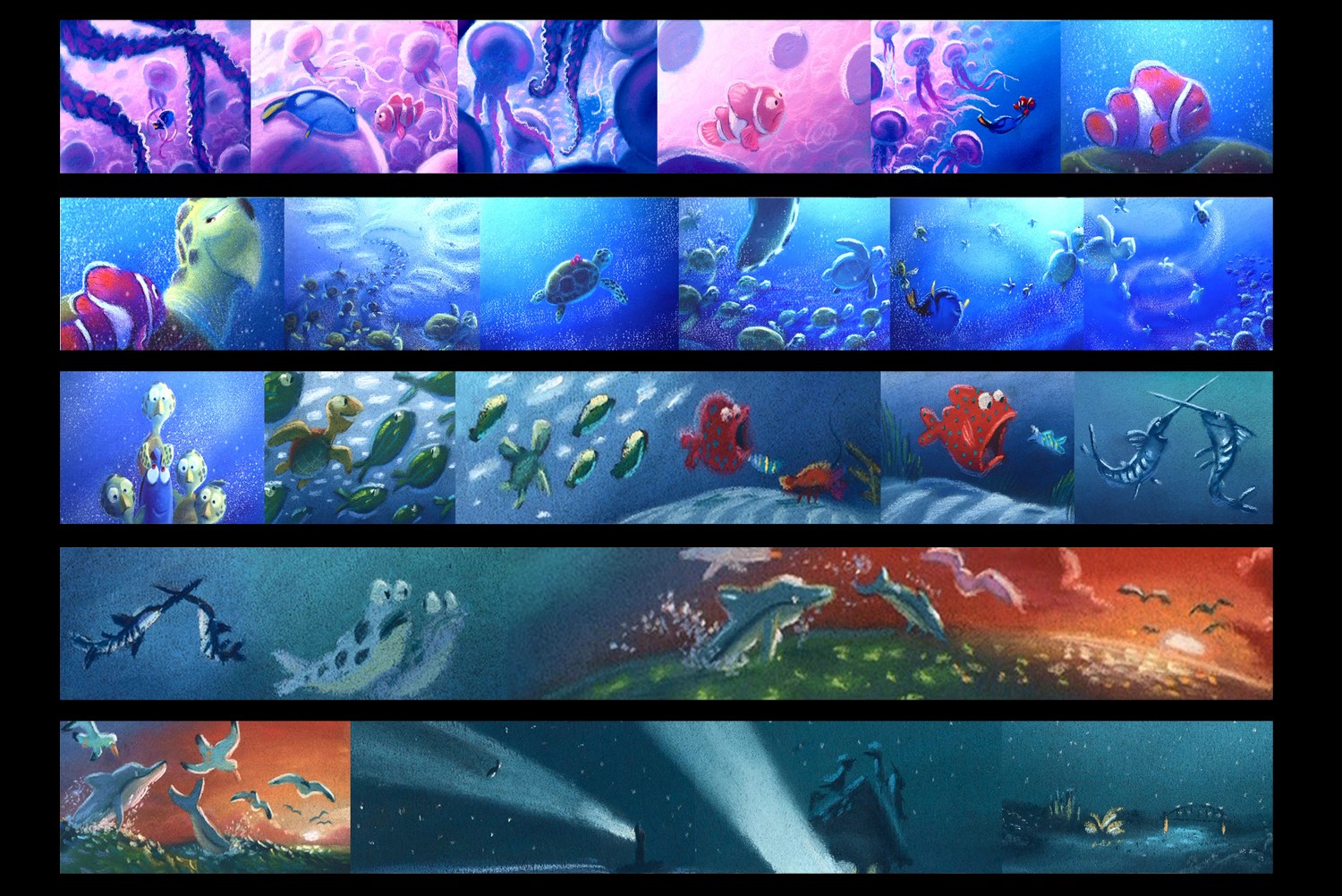 Pixar Color Supercut Video Showcases The Studio S Vivid