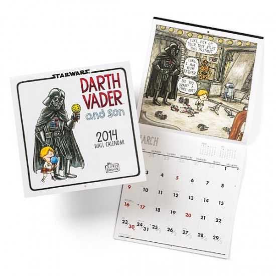 Darth Vader & Son 2014 Wall Calendar