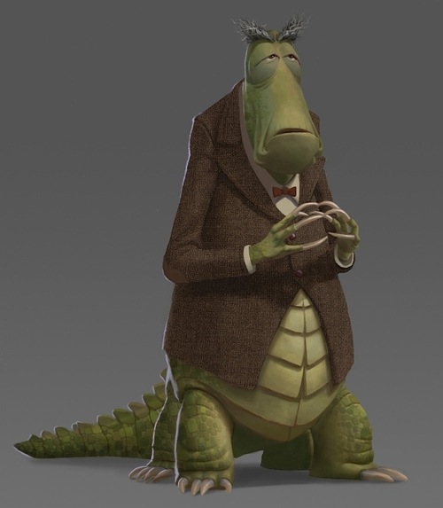 In Monsters University, Dean Hardscrabble was originally a male early in development.