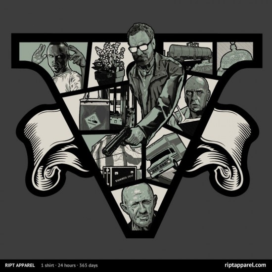 Breaking Bad-inspired design "Five"