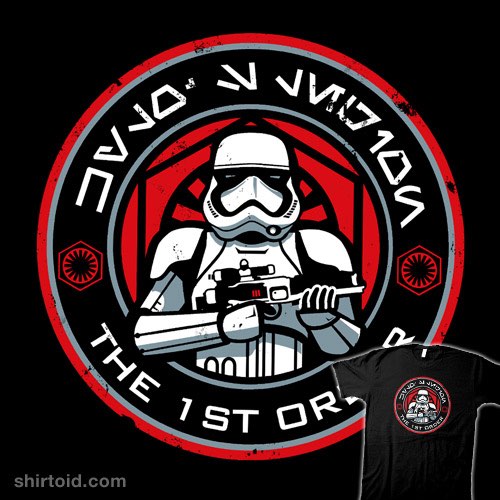 The First Order t-shirt