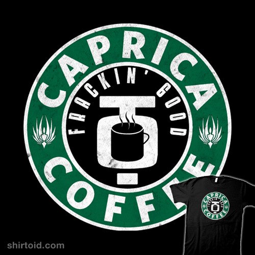 Caprica Coffee t-shirt
