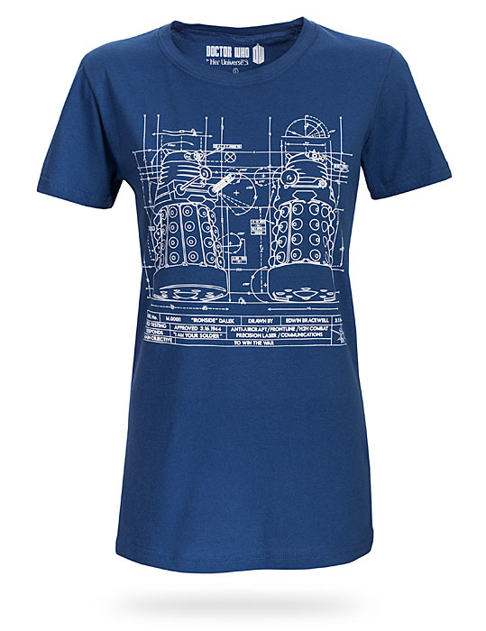 Dalek Blueprint Ladies' Tee