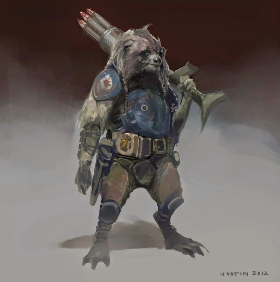 Guardians of the Galaxy Concept Art VERY DIFFERENT Character Designs