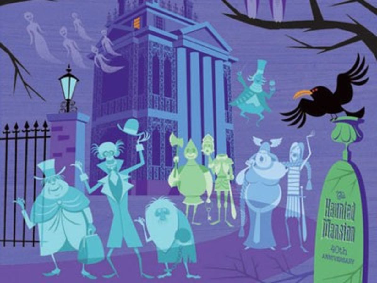 haunted house cartoon movie cast