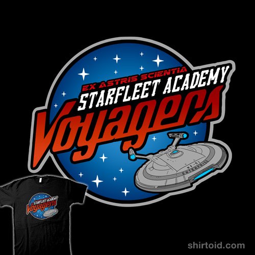 Starfleet Academy Voyagers t-shirt