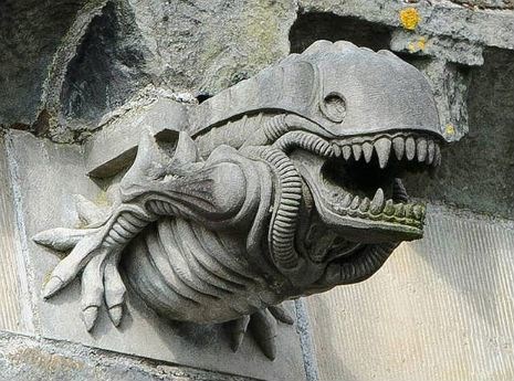 Xenomorph Discovered Guarding 13th Century Abbey