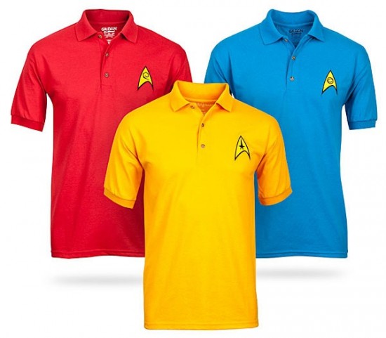 Star Trek Uniform Polos