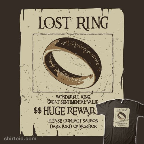 Lost Ring t-shirt