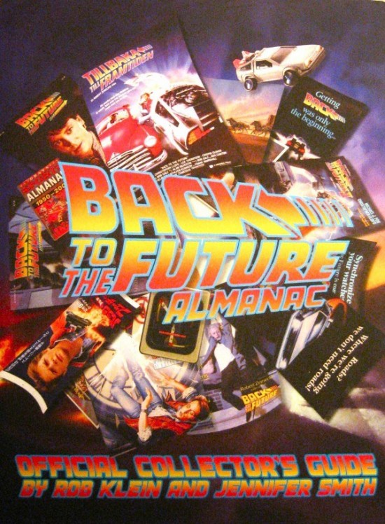  Dust Jacket of the New BACK TO THE FUTURE Collectibles Almanac