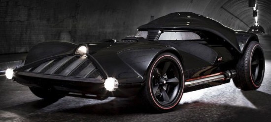 Life-Size Darth Vader Hot Wheels