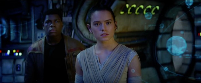 rey and finn Star Wars: the force awakens