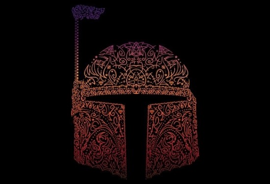 Boba Fett Neon T-Shirt