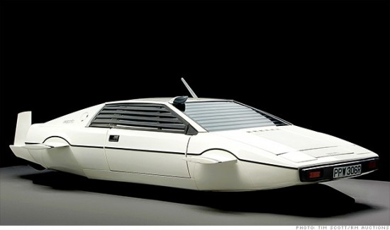 James Bond submarine car 