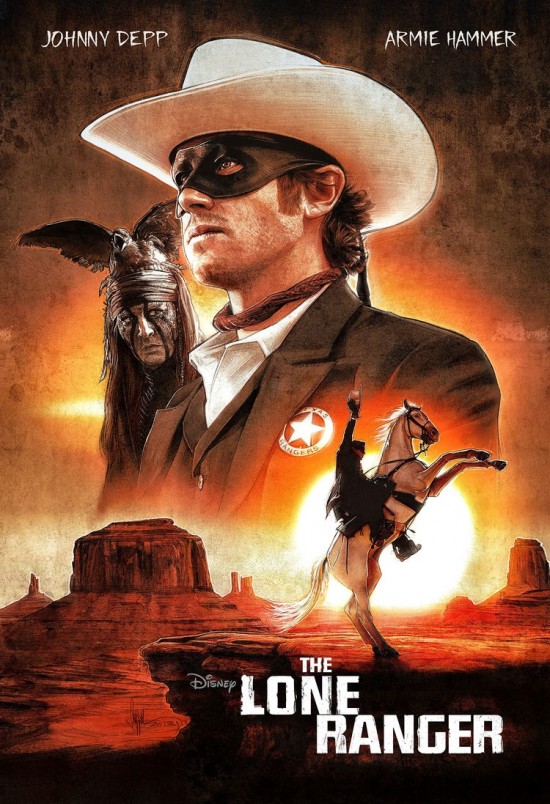 Paul Shipper's The Lone Ranger poster