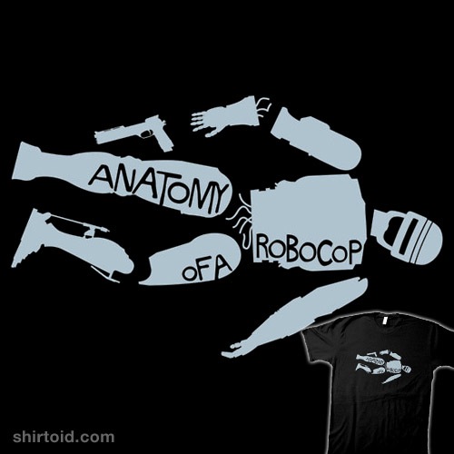Anatomy of a RoboCop t-shirt