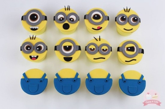 Minion Cupcakes