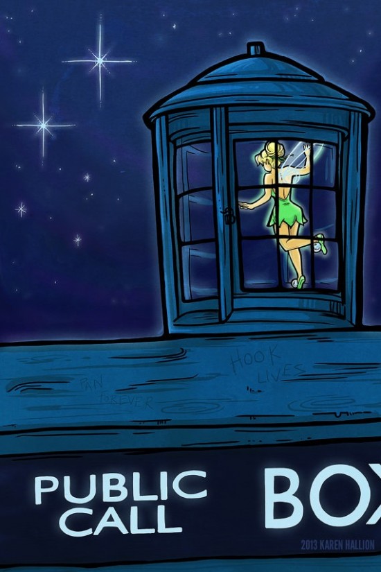 TINKER BELL MEETS THE TARDIS