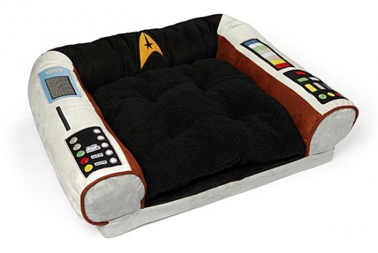 Star Trek Captain's Chair Pet Bed