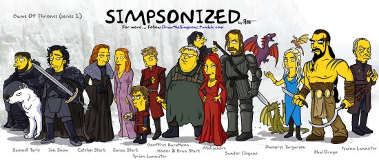Game of Thrones Simpsonized