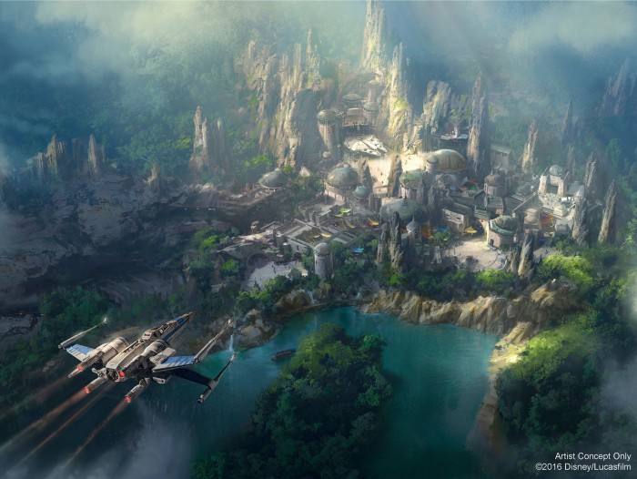 Star Wars Land concept art - The Star Wars Experience