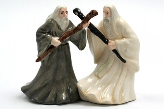 Lord Of The Rings Characters Salt & Pepper Shakers